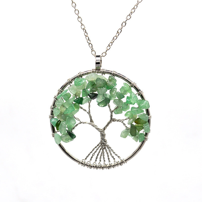Crystal Tree of Life Necklace