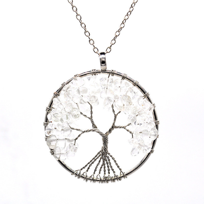 Crystal Tree of Life Necklace