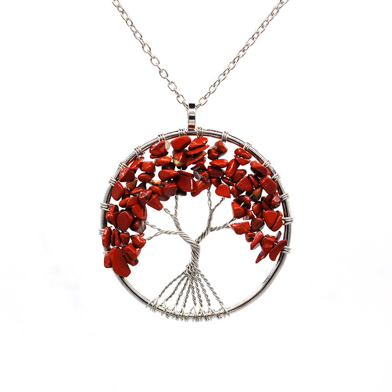 Crystal Tree of Life Necklace