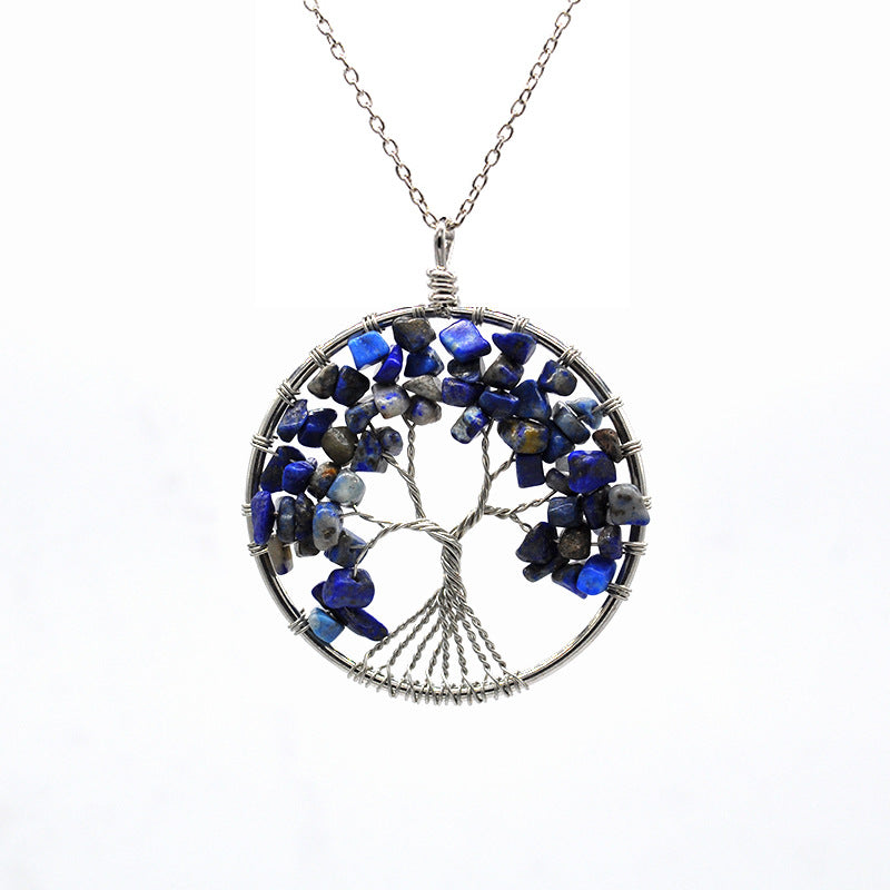 Crystal Tree of Life Necklace